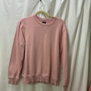 J. Crew Soft Pink Crewneck Sweater